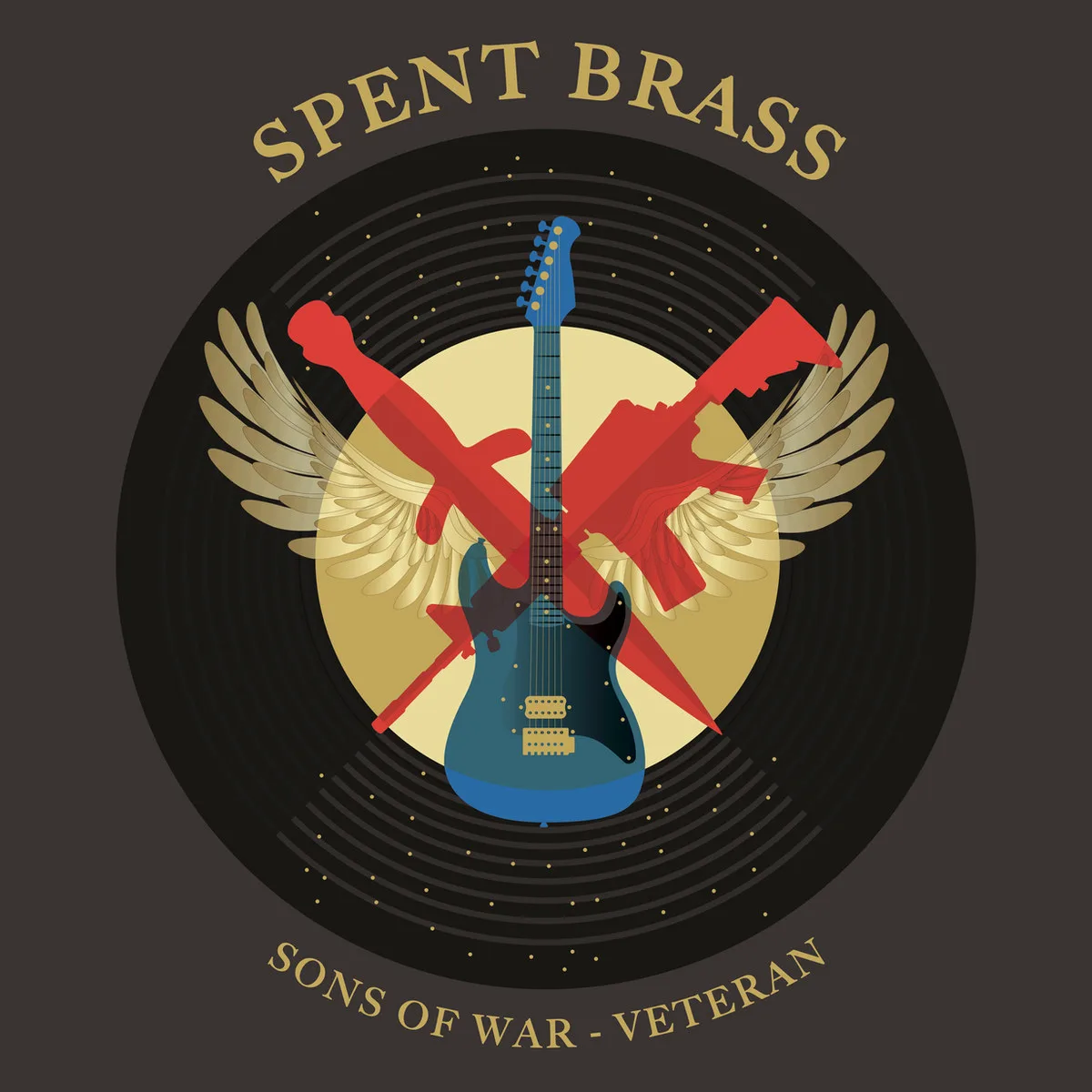 Spent Brass, Sons of War/Veteran single artwork